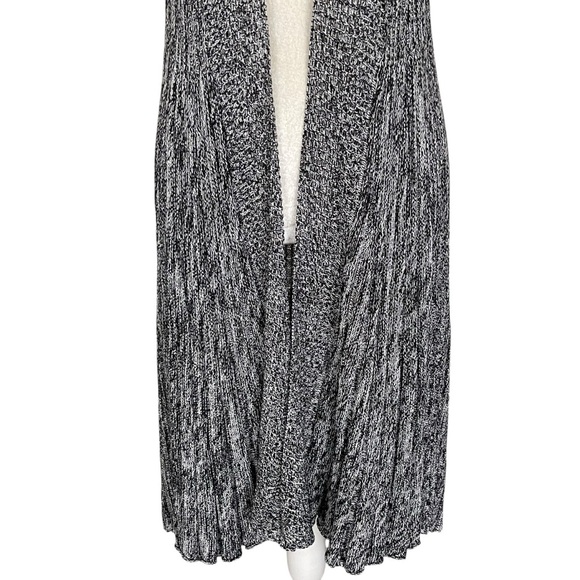 Chico’s Open Front Long Sweater Vest Women’s Size 2 US L/12 Knitted - Picture 3 of 8